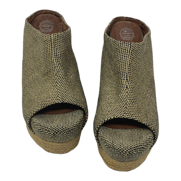 Jeffrey Campbell Virgo wedge platform sandals size 9 - Picture 1 of 12